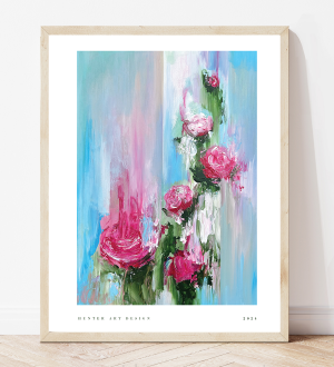 A4 Poster - Climbing Rose